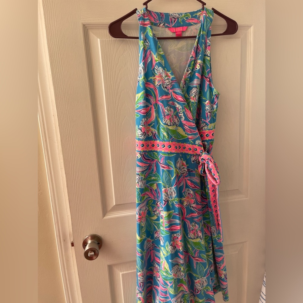 Lily Pulitzer wrap dress size med
